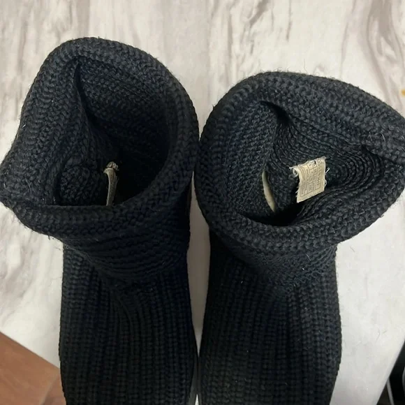 Ugg black tall Bailey button sweater boots - Picture 10 of 11